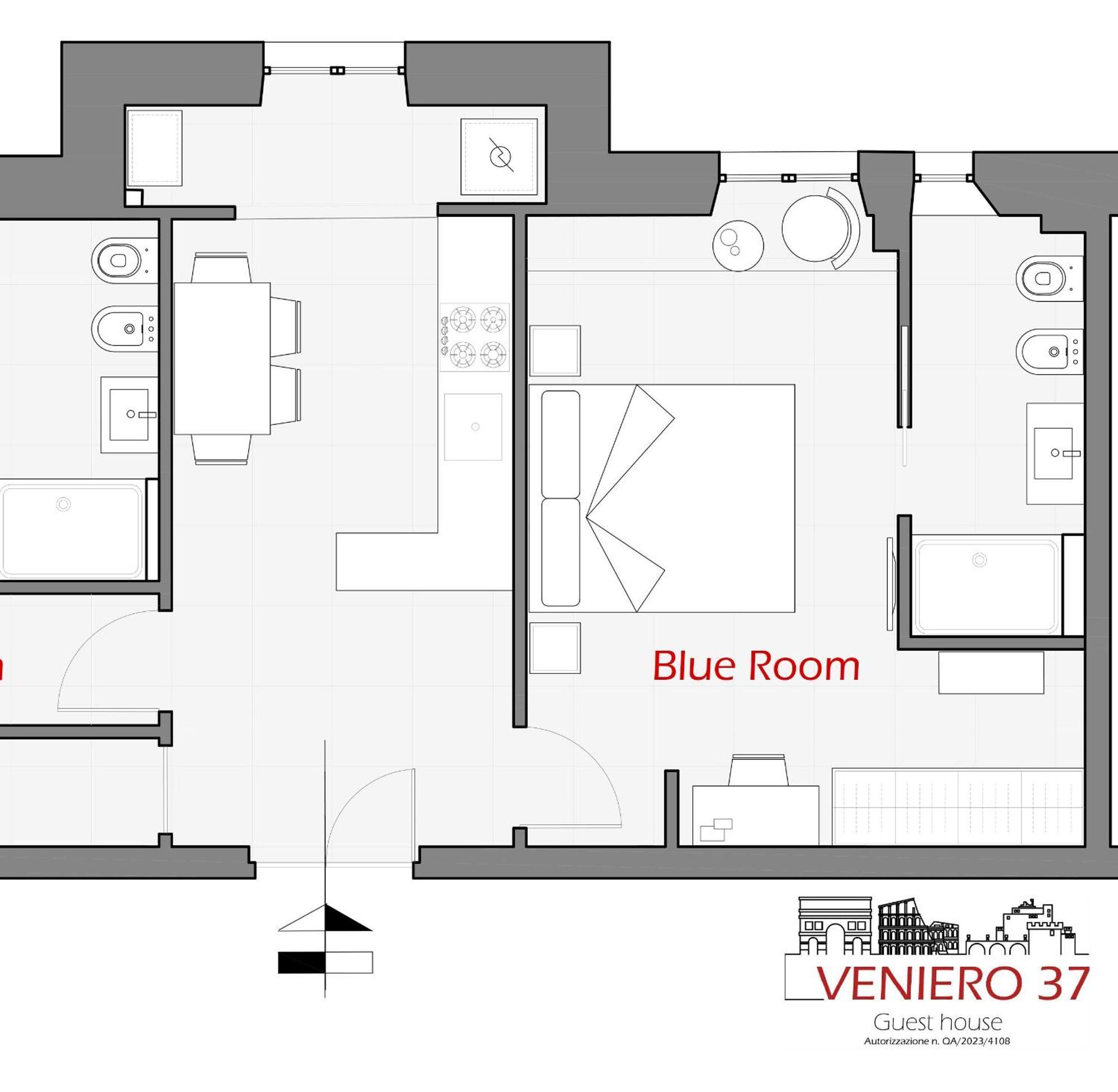 Veniero37 Guest House Rom Exteriör bild